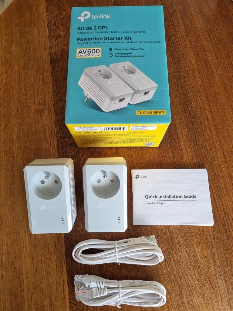 TP-Link Powerline kit, Ophalen, Zo goed als nieuw, TP-link