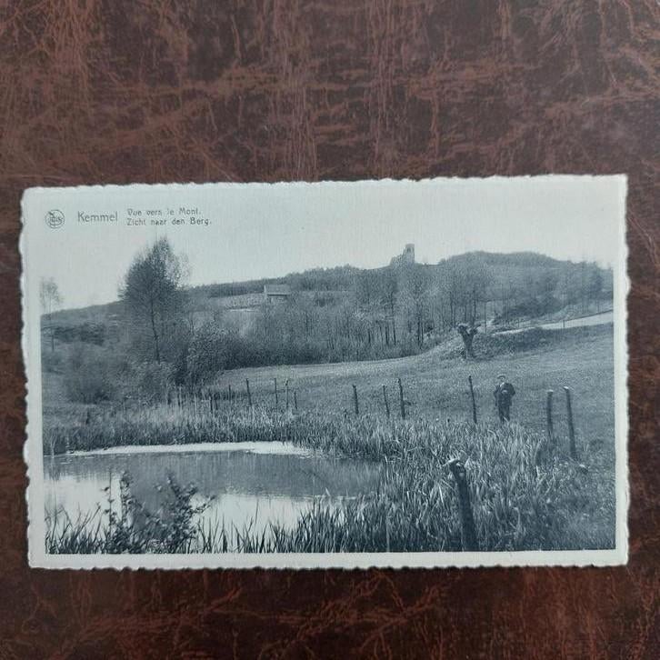 Oude postkaart Kemmel, Verzamelen, Ophalen of Verzenden