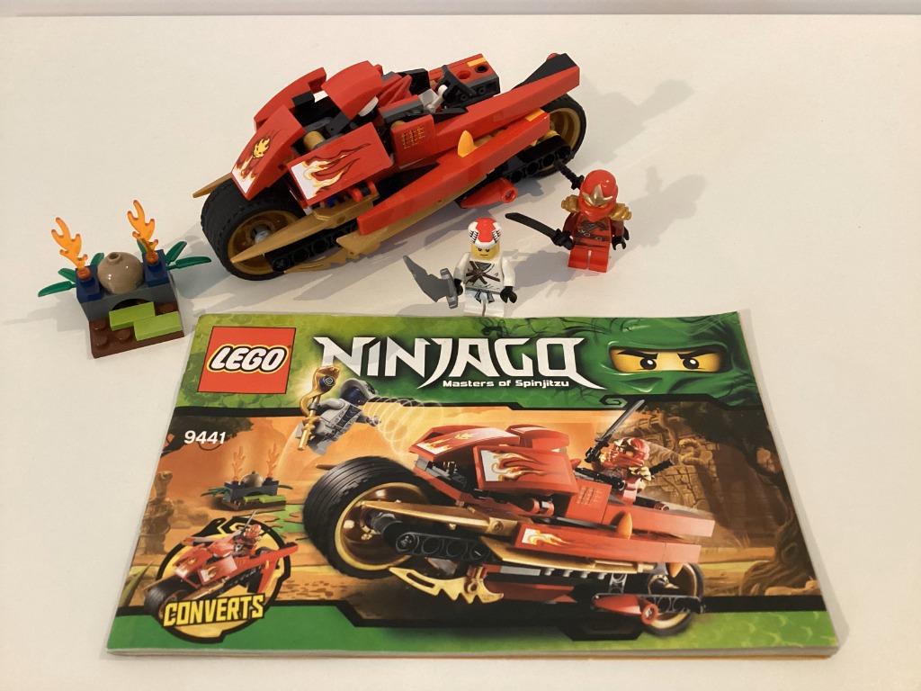 Lego Ninjago Kai's blade cycle 9441, Ophalen, Gebruikt, Complete set, Lego