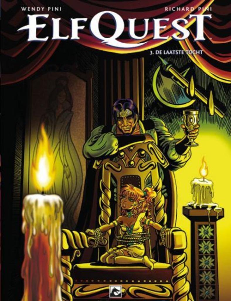 Strips van  " Elfquest , de laatste tocht ", Boeken, Stripverhalen, Meerdere stripboeken, Verzenden, Zo goed als nieuw