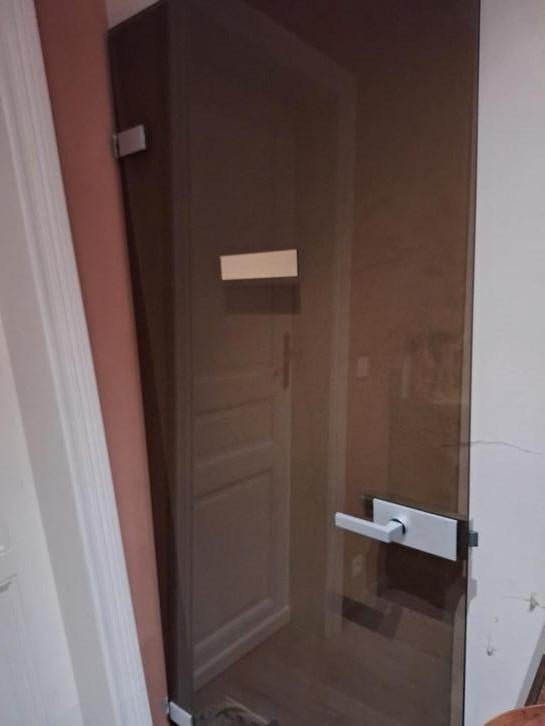 Glazen binnen deur., Huis en Inrichting, Ophalen, Gebruikt