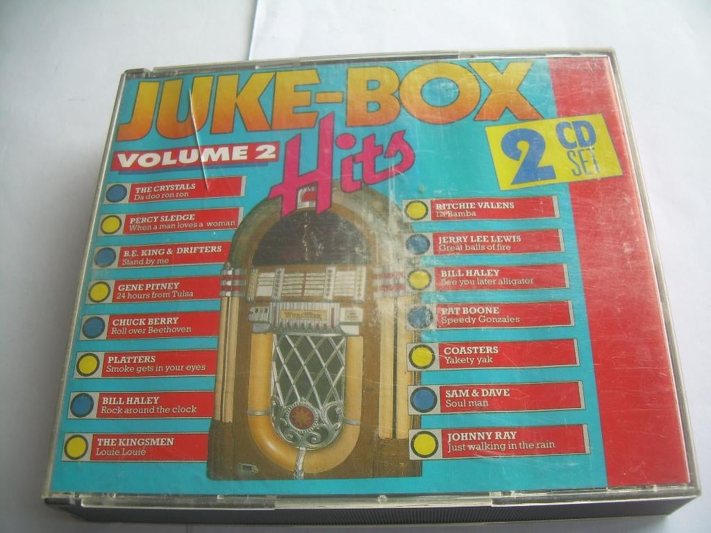2 CD BOX - JUKE - BOX  HITS, Ophalen of Verzenden, Zo goed als nieuw, Pop, Boxset
