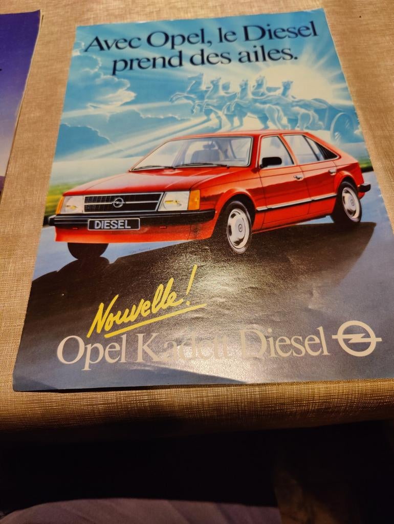 OPEL KADETT Diesel brochure, Boeken, Auto's | Folders en Tijdschriften, Ophalen of Verzenden, Zo goed als nieuw, Opel