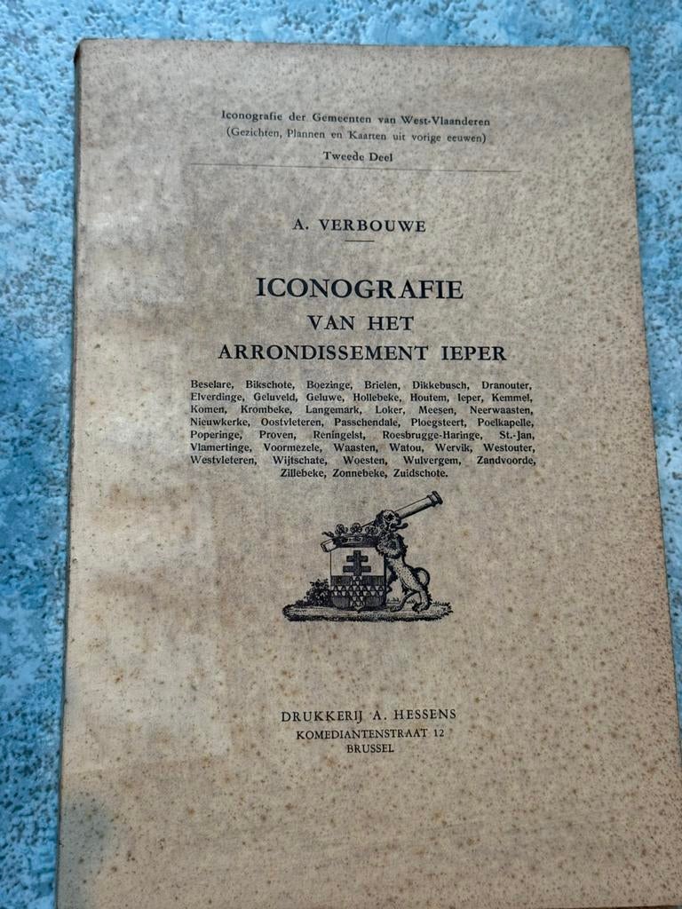 Iconografie van het arondissement ieper, Enlèvement ou Envoi, Comme neuf