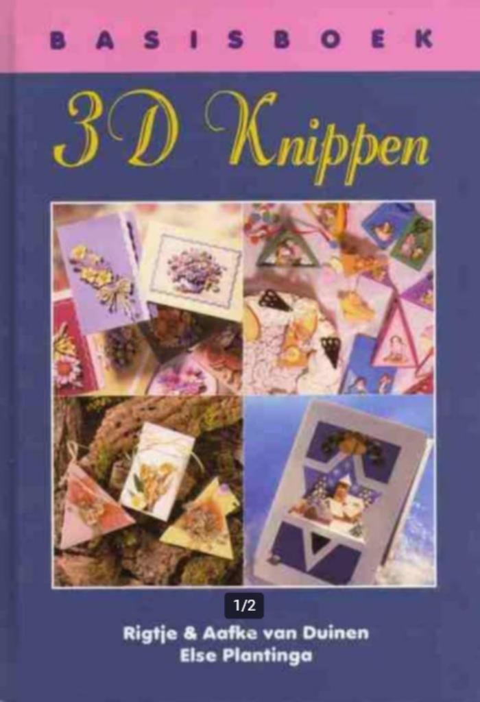 3D Knippen Basisboek, Hobby en Vrije tijd, Ophalen of Verzenden, Zo goed als nieuw