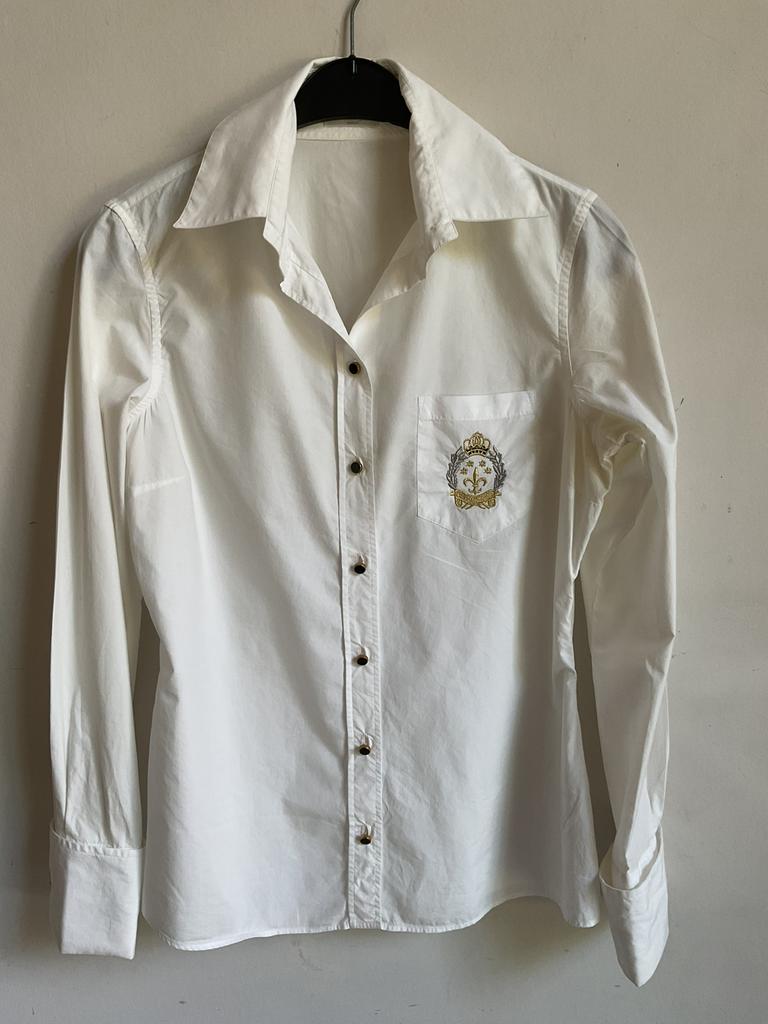 Blouse Massimo Dutti, taille S/M, Taille 38/40 (M), Porté, Blanc, Enlèvement ou Envoi