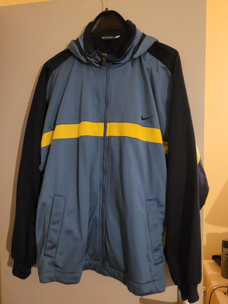Vintage Nike Trainingsmaat XL uit de jaren 90, Kleding | Heren, Sportkleding, Blauw, Nike, Maat 56/58 (XL), Ophalen of Verzenden