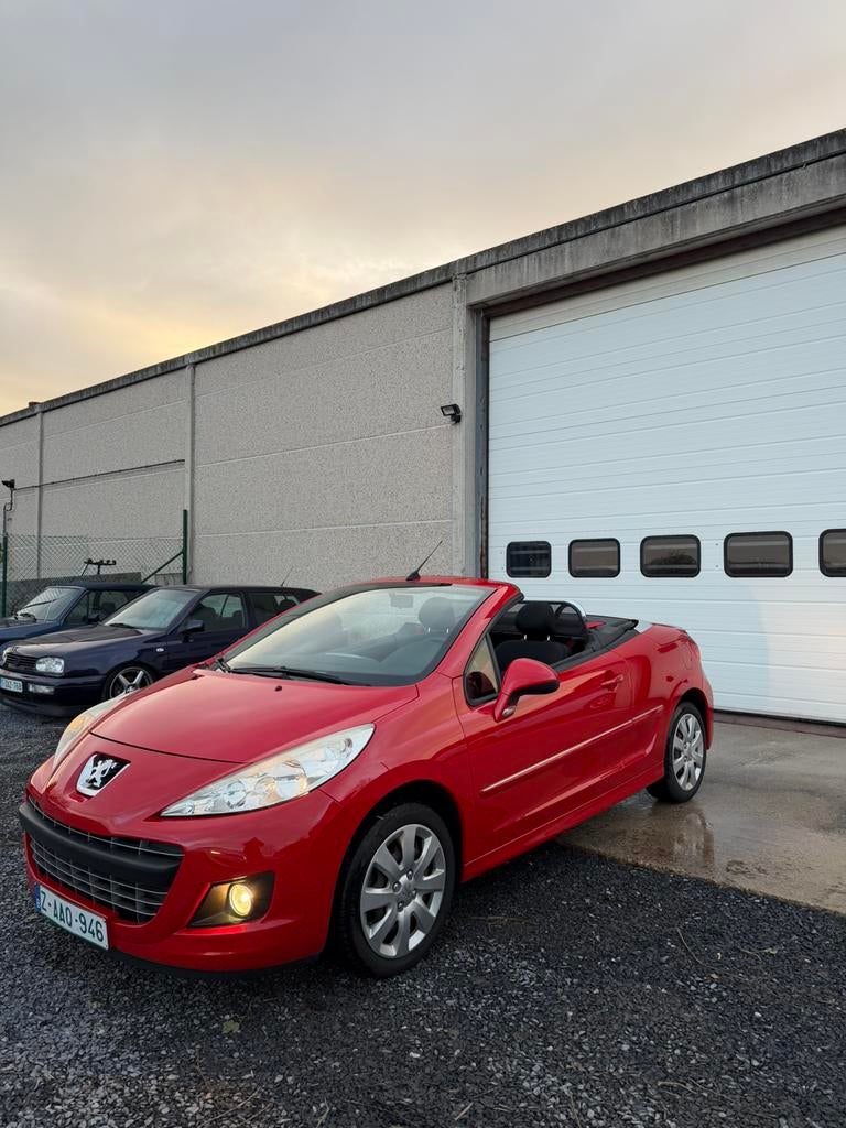 PEUGEOT 207 cc 1.6 Essence 88 KW ANNEE 2012 92.000km, Autos, Rouge, Euro 5, Achat, Entreprise