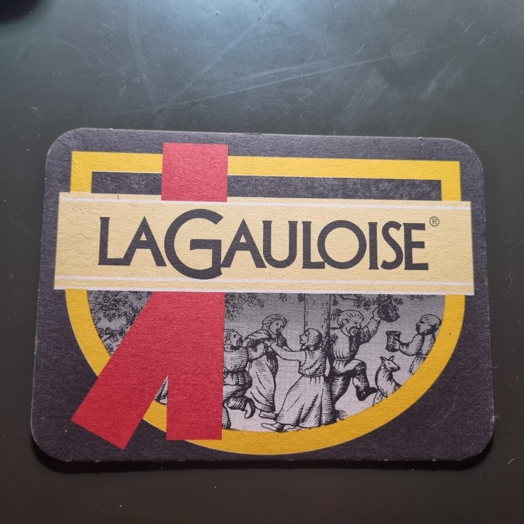 Sous Bock La Gauloise (modèle 3), Ophalen of Verzenden, Gebruikt, Viltje(s), Overige merken