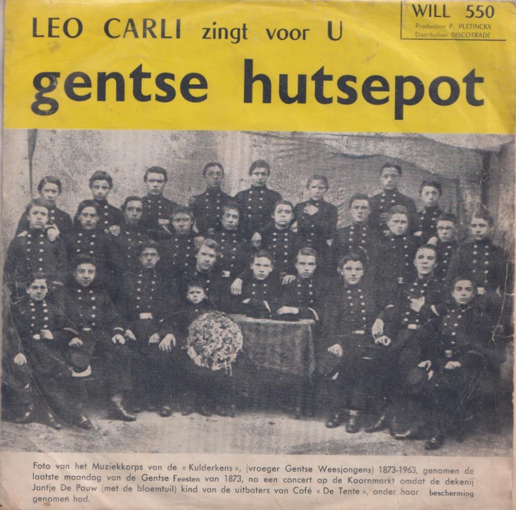 Leo Carli – Gentse Hutsepot - Single, Cd's en Dvd's, Ophalen of Verzenden, Gebruikt, Nederlandstalig