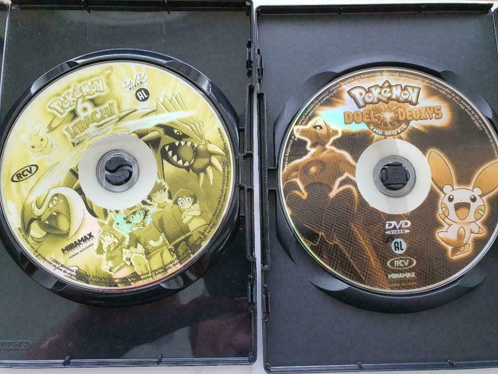 2 Pokémon films : 6 Jirachi & 7 Doel Deoxys, Tous les âges, Enlèvement ou Envoi, Anime (japonais), Dessin animé