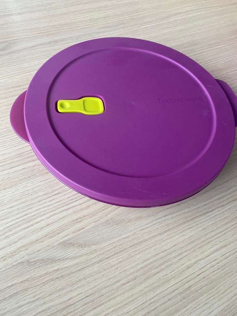 Tupperware bord, Ophalen, Gebruikt, Paars, Overige typen