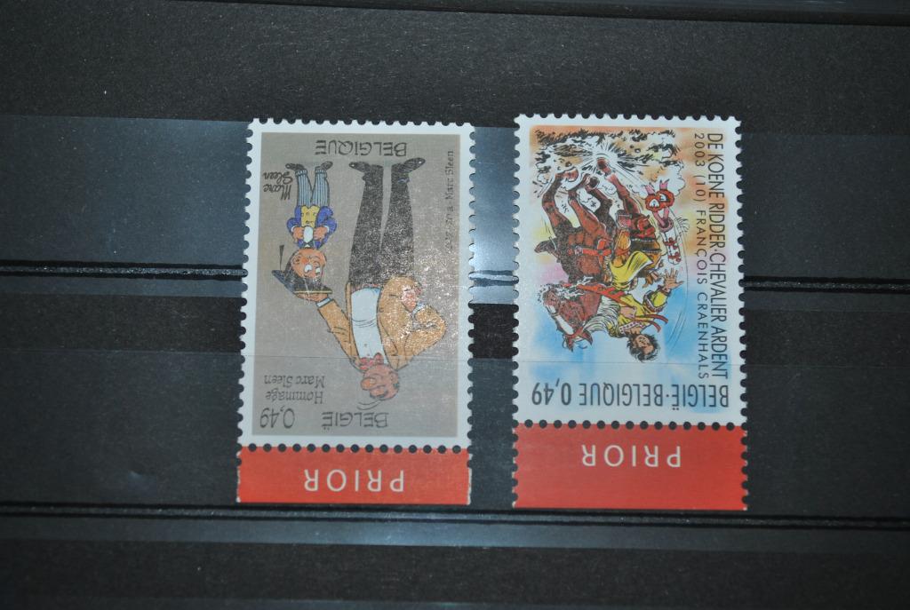 Belgique 2002/2003 Marc Sleen/Chevalier Ardent MNH, Timbres & Monnaies, Envoi, Non oblitéré