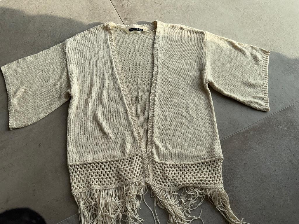 Gilet Primark beige avec franges, Vêtements | Femmes, Neuf, Taille 38/40 (M), Enlèvement ou Envoi, Primark