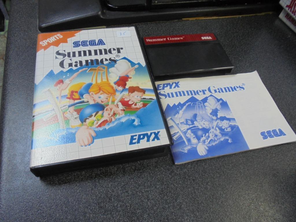 Sega Master System Summer Games (CIB), Consoles de jeu & Jeux vidéo, Jeux | Sega, Utilisé, Master System, 3 joueurs ou plus, Enlèvement ou Envoi