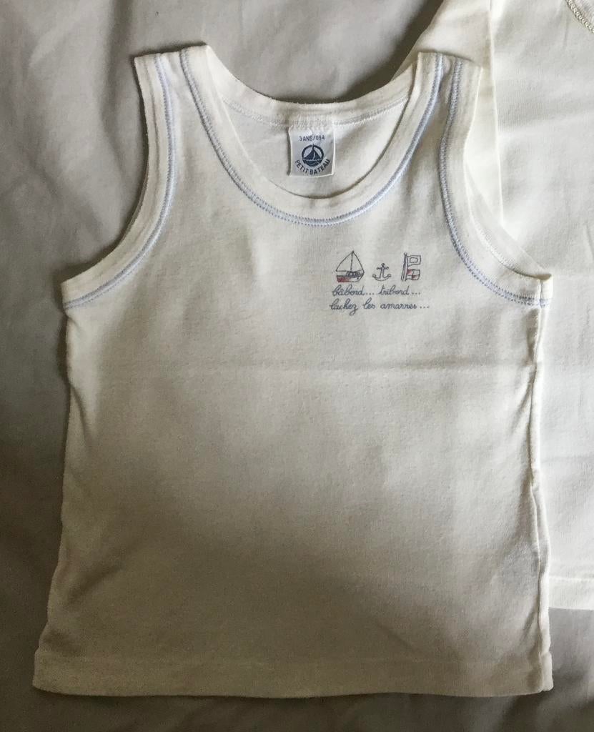 Gilet 3 ans Petit Bateau, Enlèvement ou Envoi, Utilisé, Garçon ou Fille, Vêtements de nuit ou Sous-vêtements