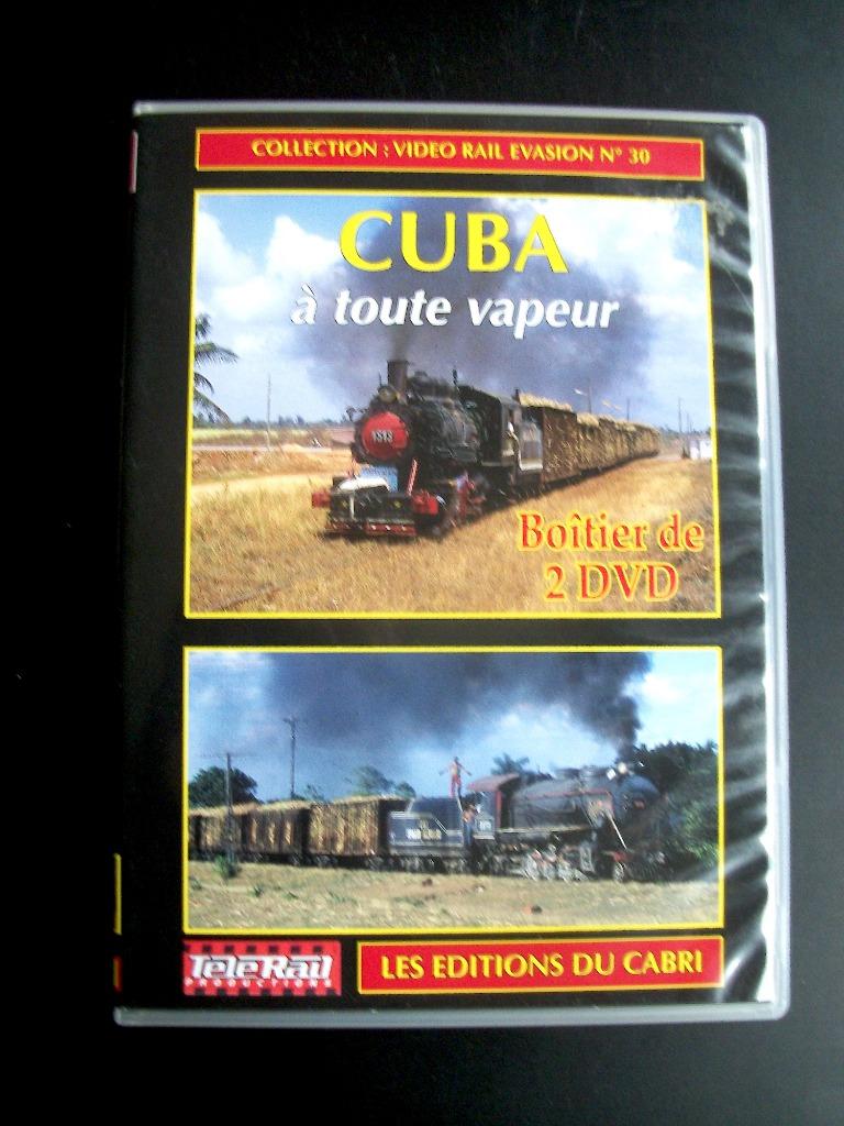 CUBA OP VOLLE STOOM - Locomotieven, Treinen, Spoorwegen, Verzamelen, Spoorwegen en Tram, Zo goed als nieuw, Trein, Overige typen