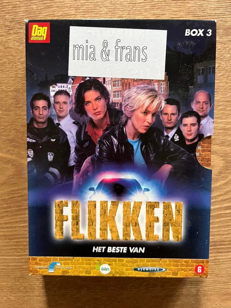 DVD Flikken box 3 (2dvd), Vanaf 6 jaar, Ophalen of Verzenden, Zo goed als nieuw, Actie en Avontuur