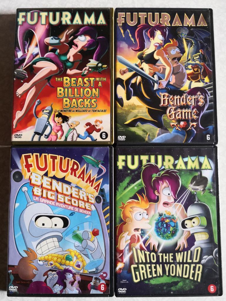 dvd's Futurama uit te kiezen, Ophalen of Verzenden