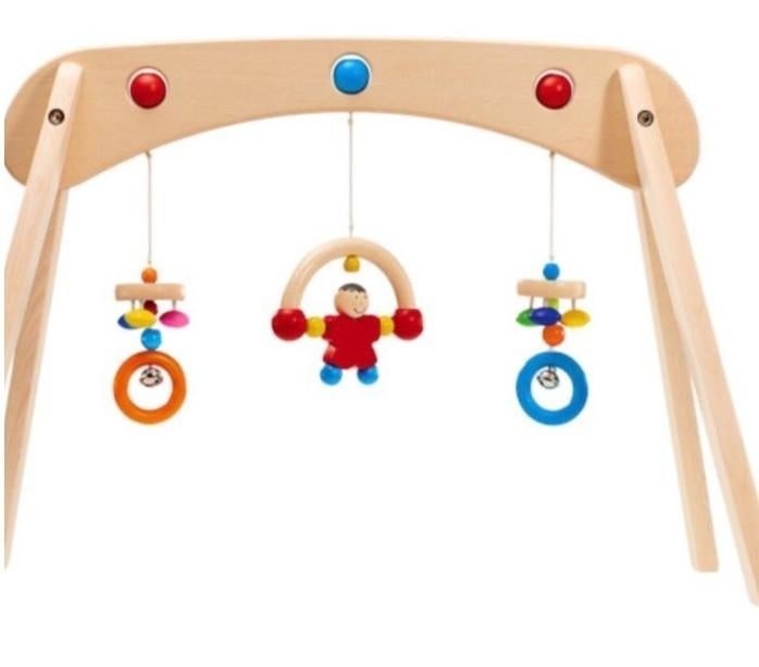 Houten babygym Selecta Spiegzeug, Kinderen en Baby's, Speelgoed | Babyspeelgoed, Ophalen of Verzenden, Babygym