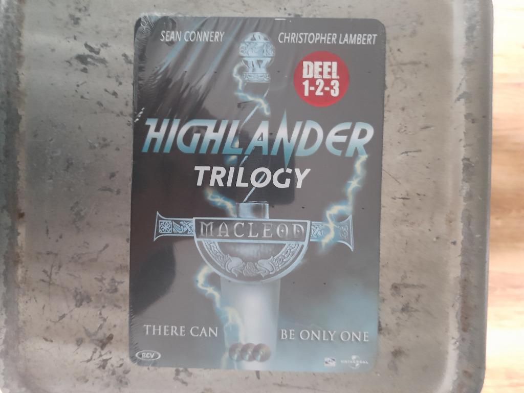 Higlander trilogie, Verzenden, Nieuw in verpakking, Science Fiction, Boxset