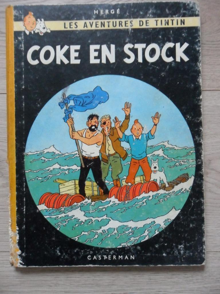 Les aventures de Tintin - Coke en stock - Casterman, Enlèvement ou Envoi, Une BD, Utilisé, Casterman