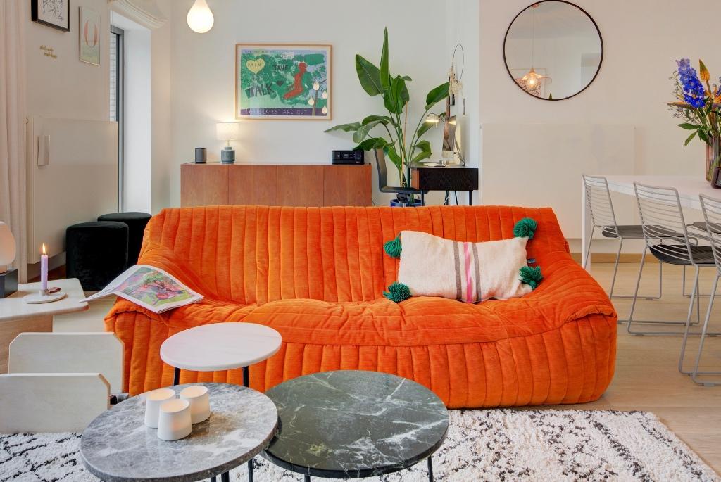 Ligne Roset Sandra Cinna, Ophalen, Design, Driepersoons, 75 tot 100 cm