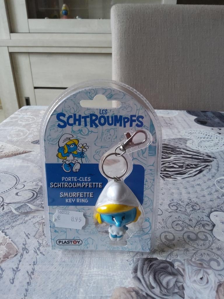 Playstoy Smurfin sleutelhanger, Verzamelen, Smurfen, Ophalen of Verzenden, Nieuw