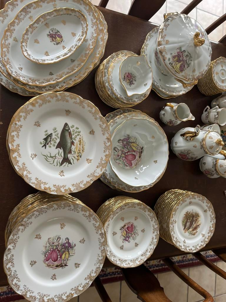 Service complet porcelaine de Limoges, Enlèvement