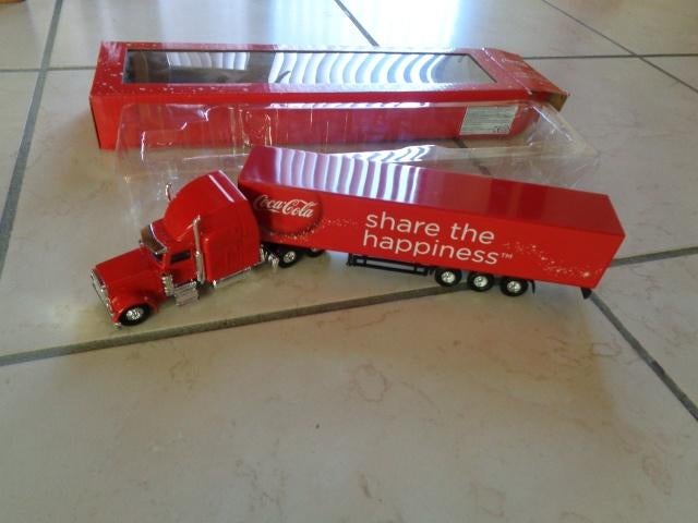 Collection Camion + remorque. "COCA COLA". 2012, Collections, Jouets miniatures, Neuf, Envoi
