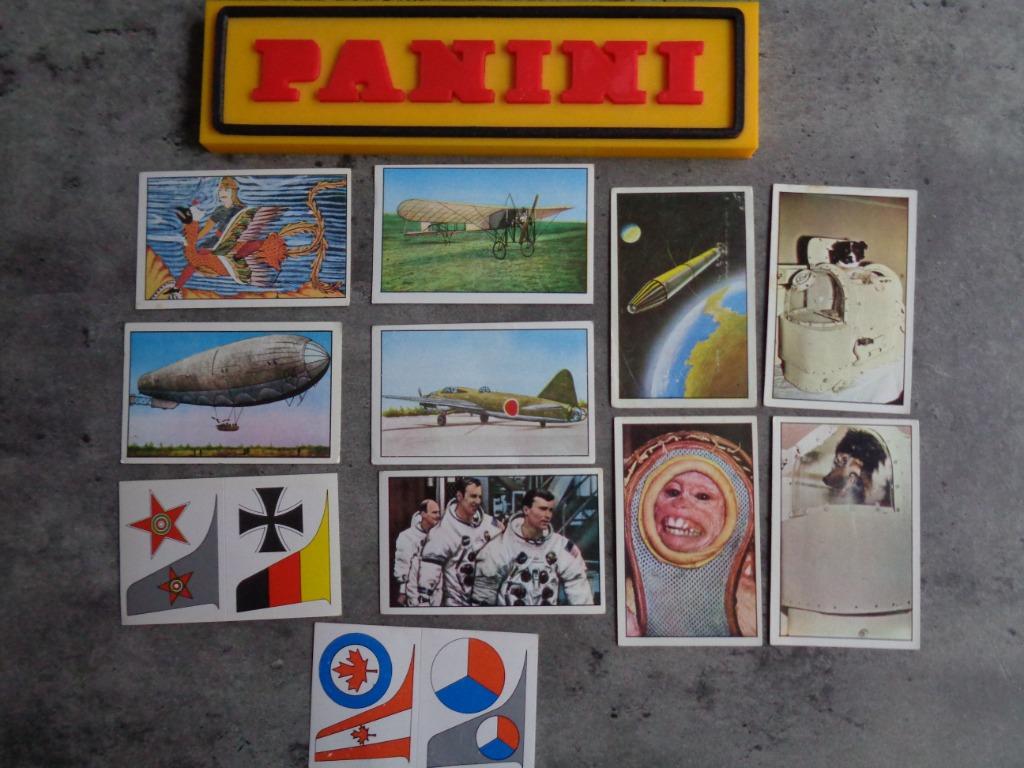 PANINI STICKERS   VEROVERING VAN DE RUIMTE     11X   *******, Ophalen of Verzenden