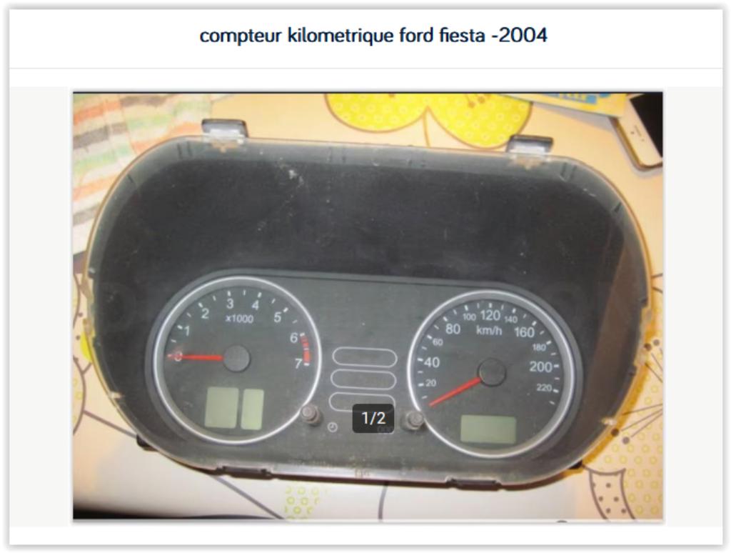 Bloc Compteur Vitesse Ford Fiesta 5 1,4L Tdci, Autos : Pièces & Accessoires, Enlèvement ou Envoi, Utilisé, Ford
