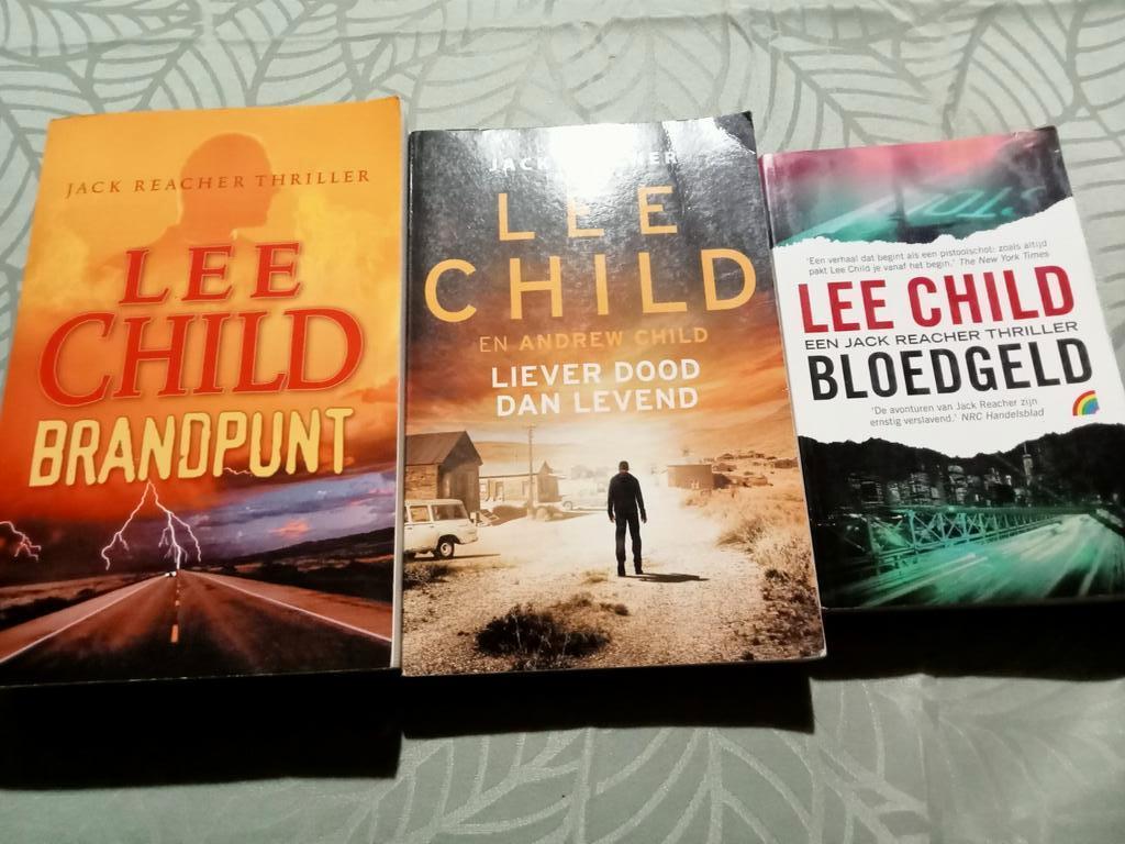 Lee Child  nog 4 delen, Enlèvement ou Envoi, Utilisé