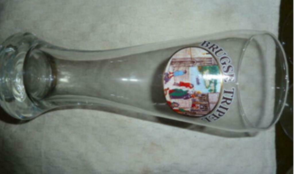 # bier glas BRUGSE TRIPEL Brouwerij De Gouden Boom - Brugge, Enlèvement ou Envoi, Neuf, Verre à bière