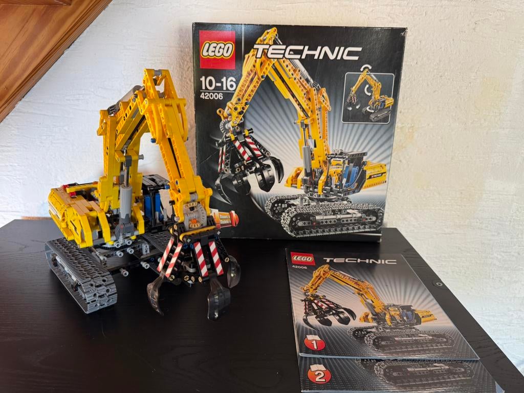 Lego technic 42006, Enlèvement, Comme neuf, Ensemble complet, Lego
