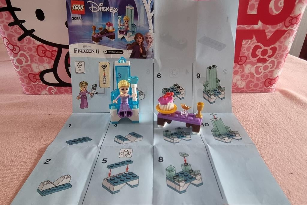 Lego Disney Frozen Elsa 30553 Volledig zonder doos, Ophalen of Verzenden, Zo goed als nieuw, Complete set, Lego