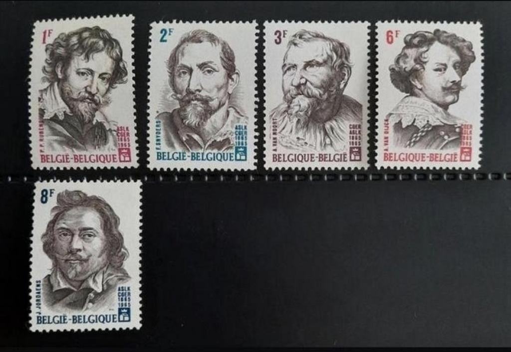 België: OBP 1322/26 ** A.S.L.K. 1965., Postzegels en Munten, Frankeerzegel, Ophalen of Verzenden, Zonder stempel, Postfris
