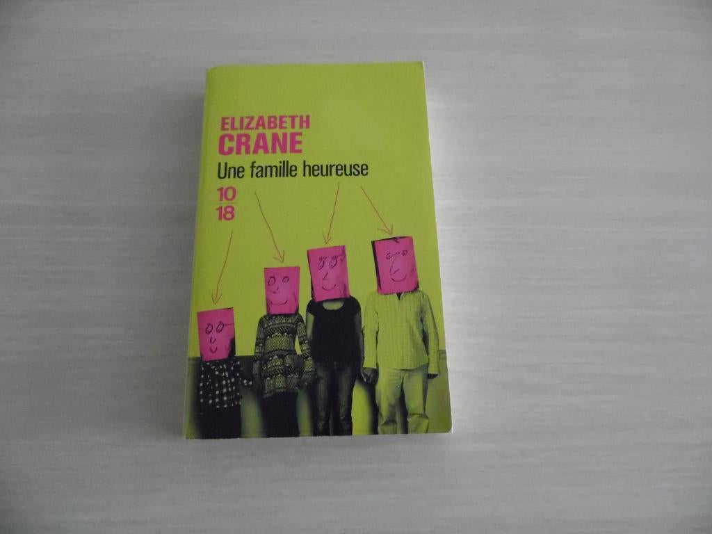 UNE FAMILLE HEUREUSE       ELIZABETH CRANE, Livres, Romans, Comme neuf, Amérique, Enlèvement ou Envoi