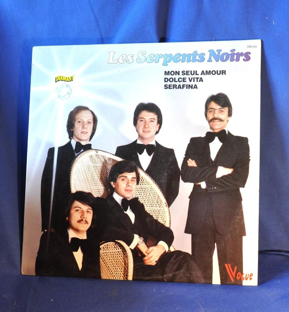 vinyl 33 tours les  serpents noirs (x2024), CD & DVD, Enlèvement ou Envoi, Utilisé