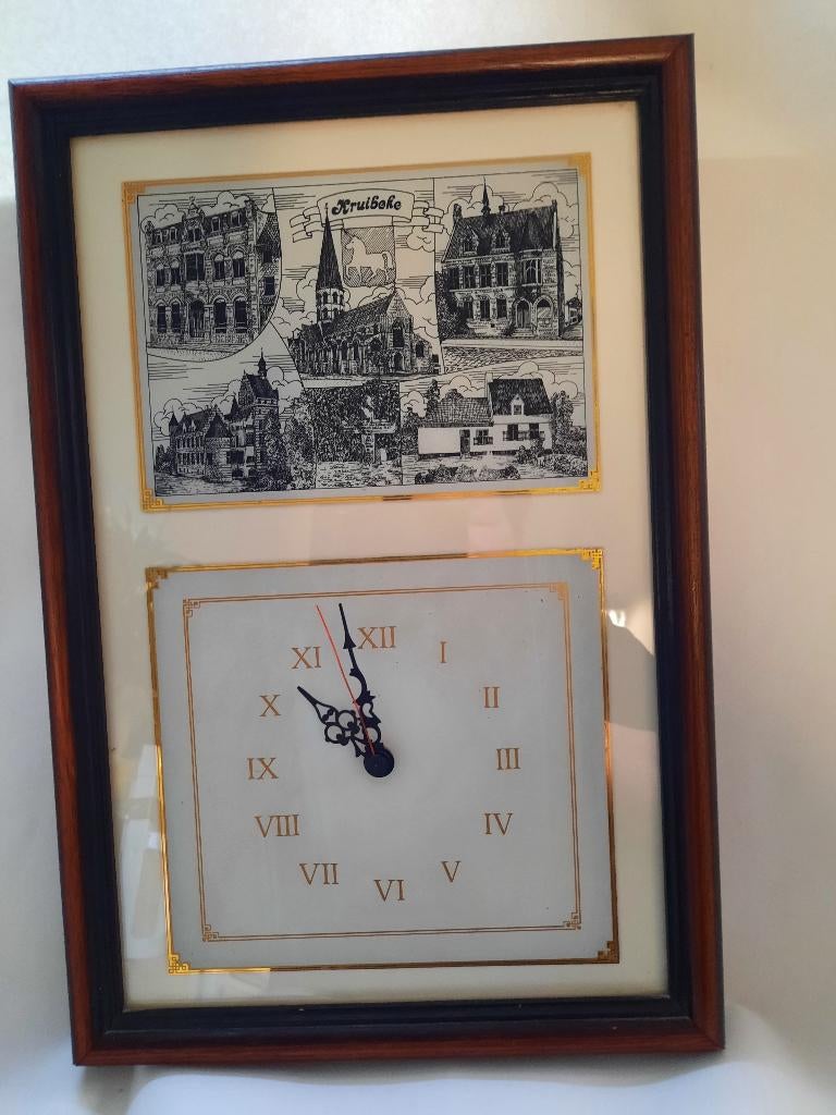 Klok van Kruibeke Atelier Decor Art, Ophalen of Verzenden