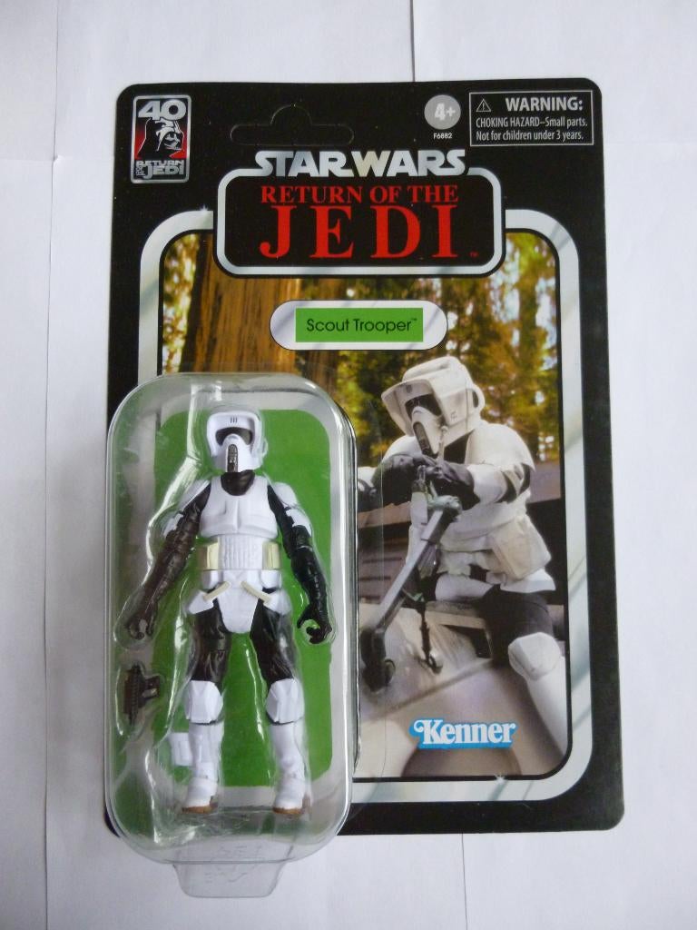 STARWARS VINTAGE COL  ROTJ VC273''SPEEDERBIKE SCOUT TROOPER", Enlèvement ou Envoi, Comme neuf, Figurine