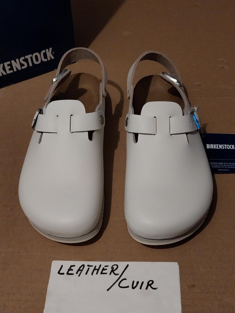 Birkenstock Tokio 43, Kleding | Heren, Klompen, Wit, Nieuw, Ophalen of Verzenden