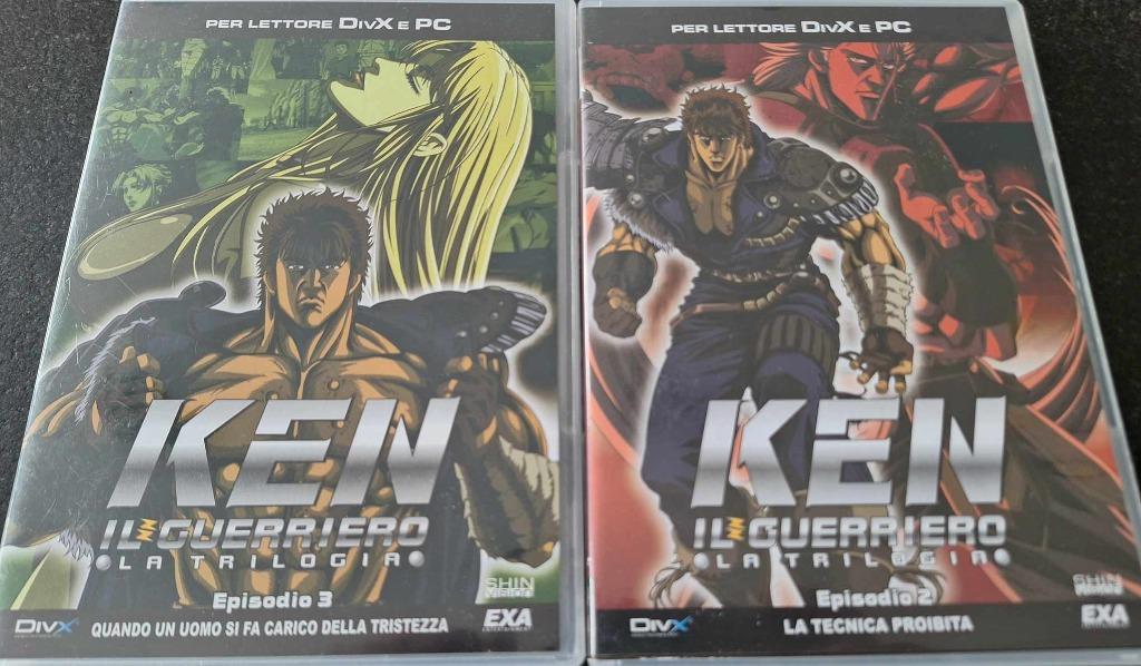 KEN IL GUERRIERO VOL.2 & VOL.3 - 2 x DVD - IT, Vanaf 12 jaar, Ophalen of Verzenden, Zo goed als nieuw, Overige genres