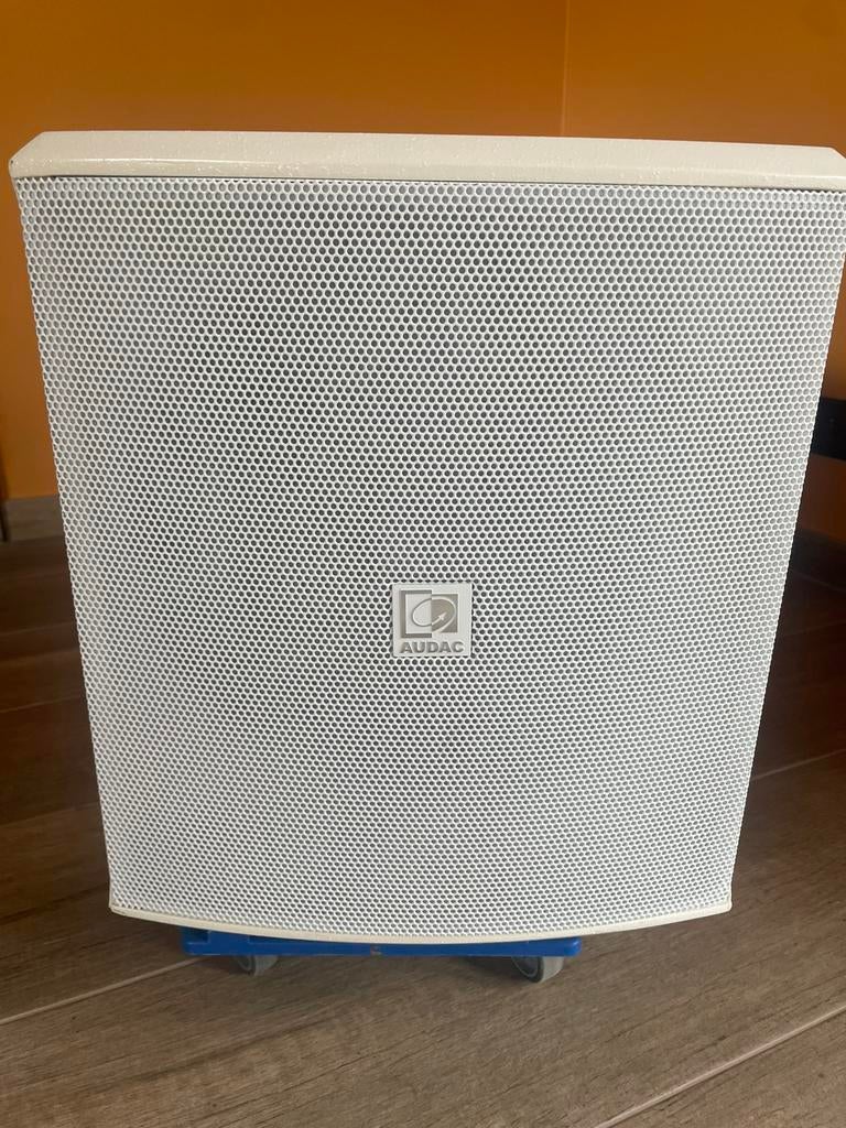 Baskast BASO12 Audac, Audio, Tv en Foto, Luidsprekerboxen, Ophalen, Zo goed als nieuw