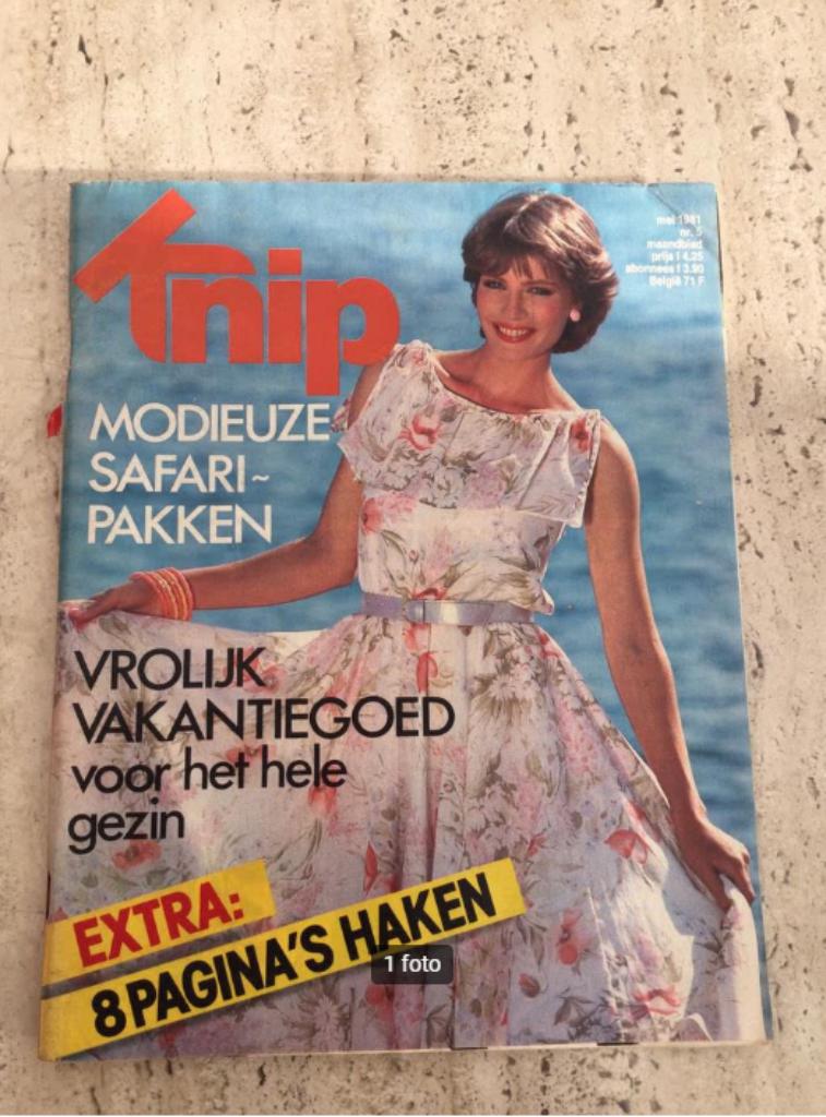 Knip mode tijdschrift, Boeken, Ophalen of Verzenden