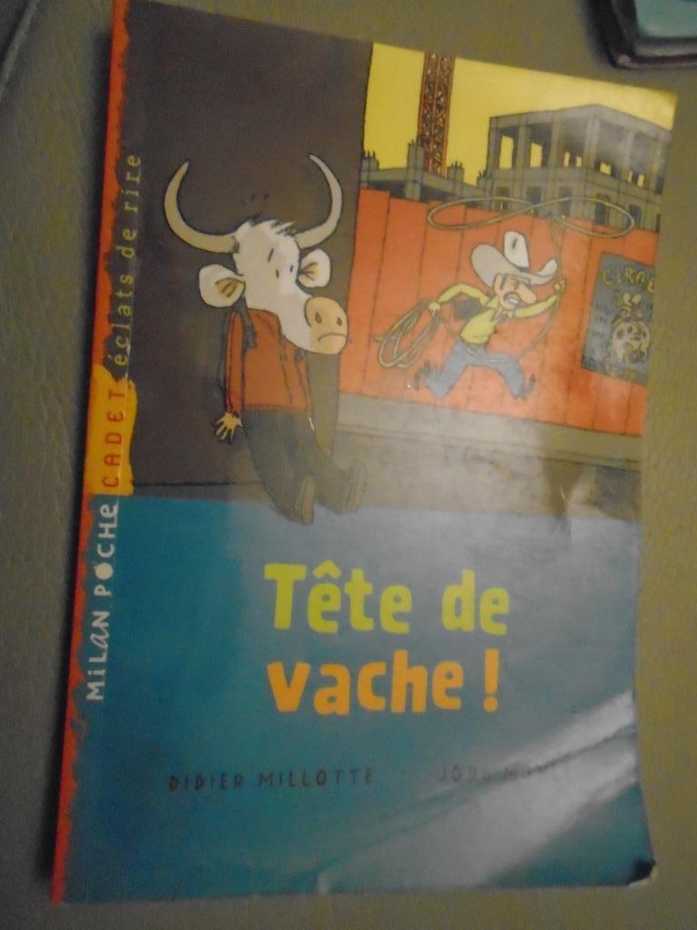 "TETE DE VACHE"OSCAR AU SECOURS"L'ILE AUX CRANES"DES 8 ANS, Livres, Enlèvement ou Envoi, HORDWITE/MOHLE, Utilisé, Non-fiction