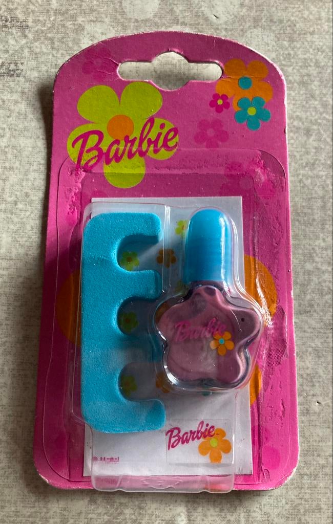 Vernis à ongles Barbie, autocollants, écarteurs d'orteils., Enlèvement ou Envoi, Neuf, Barbie