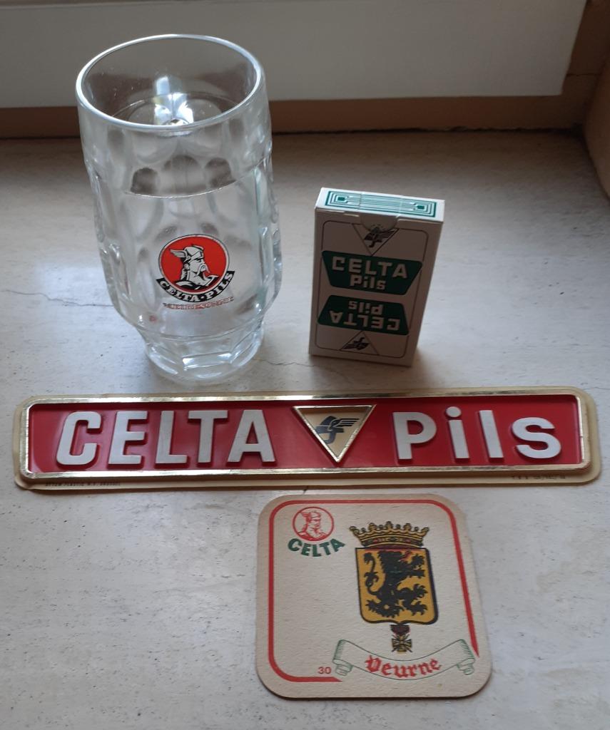 Meiresonne - CELTA Pils setje, Enlèvement ou Envoi, Comme neuf, Panneau publicitaire
