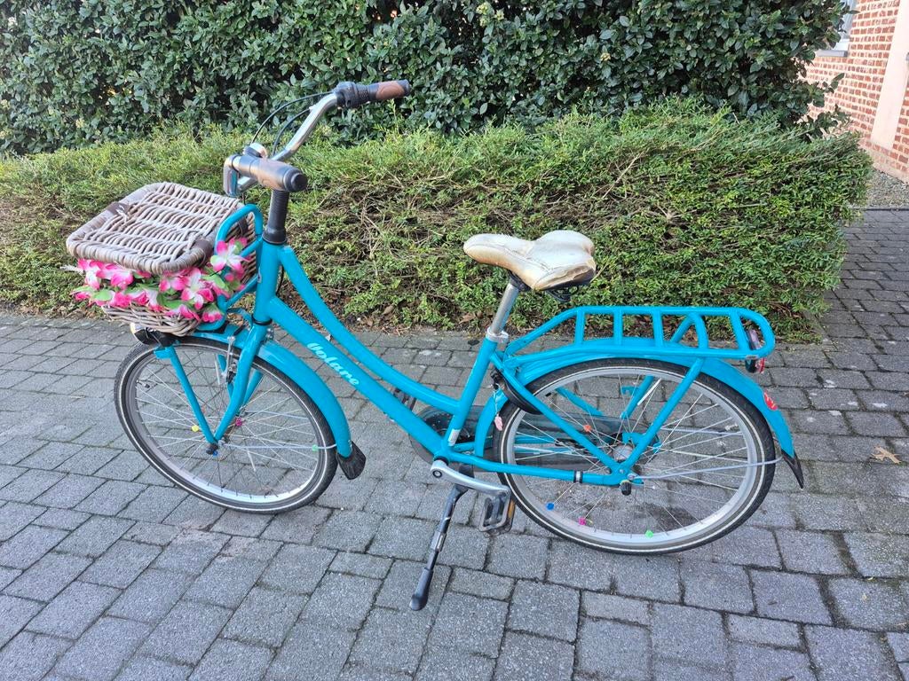meisjesfiets 24 inch Volare blauw, 24 pouces, Enlèvement, Vitesses, Volare