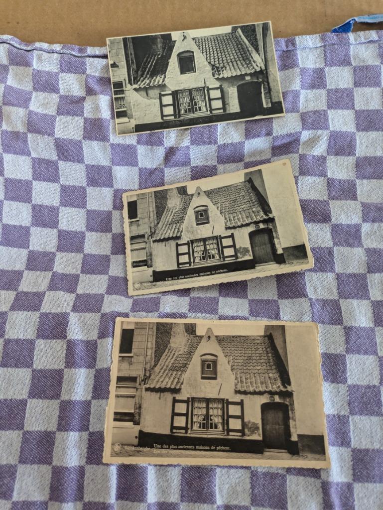 Blankenberge - vissershuis, Ophalen of Verzenden, Gelopen, West-Vlaanderen